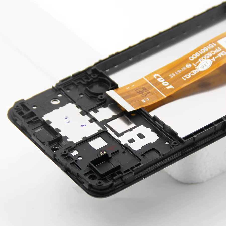 Samsung A02 LCD-Display mit Rahmen und Touchscreen-Digitizer Baugruppe 6,5 Zoll in Schwarz für SM-A022F A022 A022M A022G - Bild 4