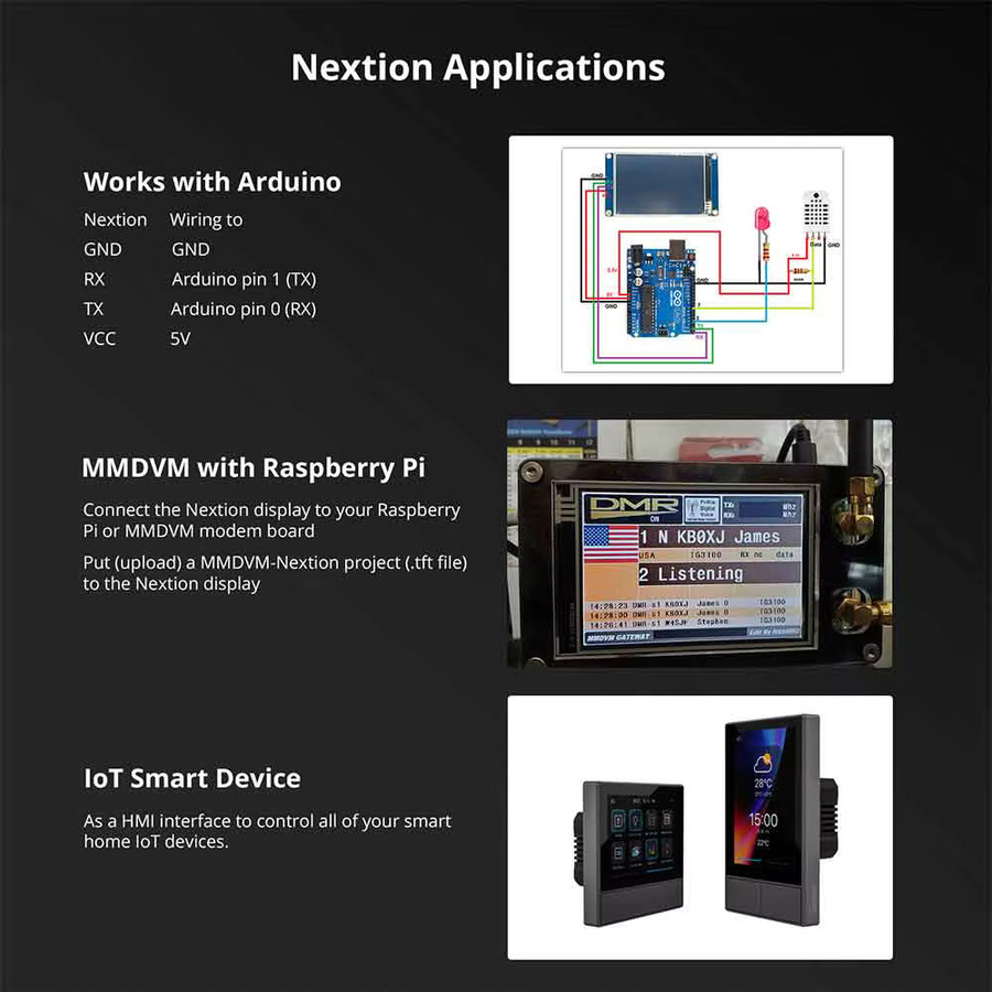 Nextion Basis-LCD-Display HMI TFT intelligentes 5 V LCD-resistives Touch-Display - Bild 2