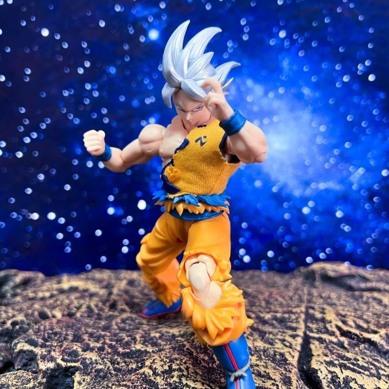 Bandai Dragon Ball Goku Son Kleidung, Einzelschulterweste, Zubehör, Maßstab 1:12 - Bild 1