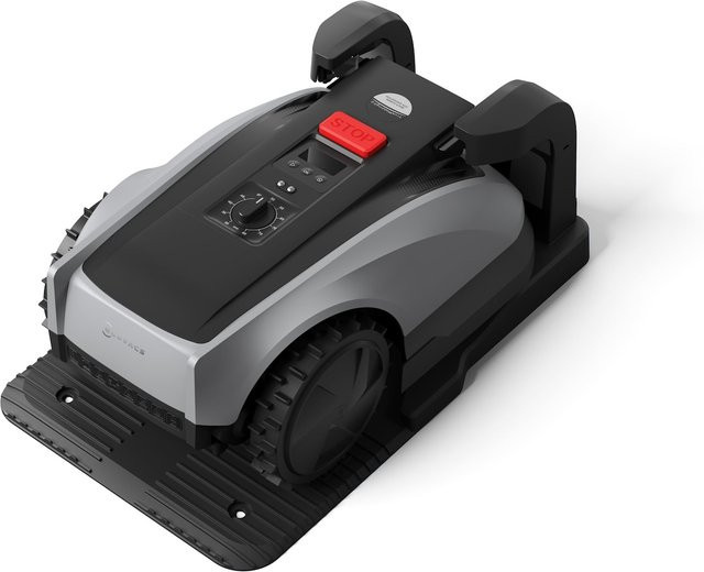 Ecovacs GOAT O600 RTK Rasenmähroboter mit RTK-Navigation für bis zu 600 m² in Schwarz-Grau - Bild 4