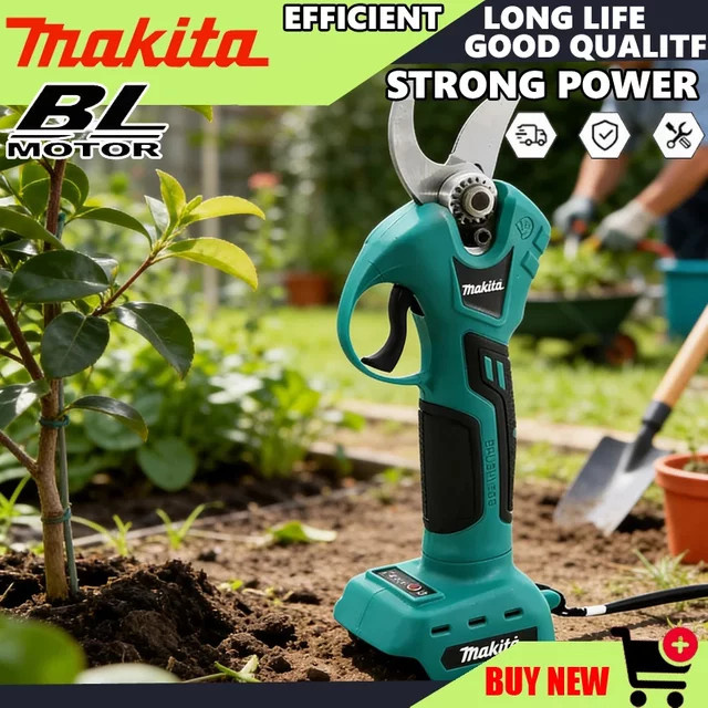 Makita Bürstenloser Akku-Astschneider für 18V Akku mit 4 Gängen für Obstgärten und Sträucher - Bild 1