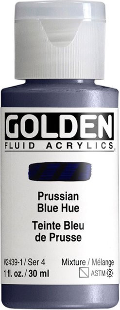 Golden Fluid Acrylfarbe Preussischblau von Golden - Bild 1