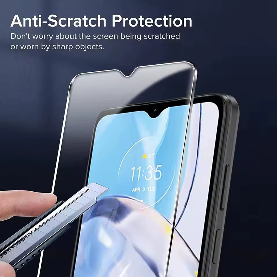 3er-Set Displayschutzfolie aus gehärtetem Glas für Realme 13 12 11 14T 10T 5G, transparent, HD Film - Bild 3