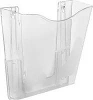Deflecto DocuPocket Prospekthalter DIN A4, 1 Fach, transparent - Bild 1