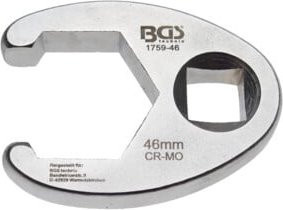 BGS Hahnenfußschlüssel aus Chrom-Molybdänstahl mit 3/4 Zoll Innenvierkant und 46 mm Schlüsselweite in Silber - Bild 1