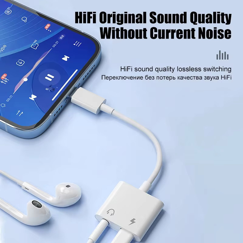 MINIONS CHARGE USB-C auf 3,5 mm Klinke Audio-Adapter in Weiß - Bild 2