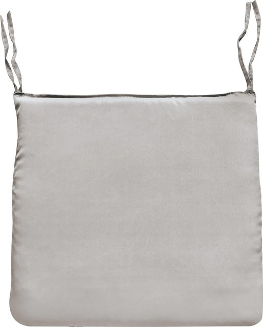 Ersatz-Sitzkissen für Balkonstuhl Yunta in Beige aus Polyester, B/T/H: 44 x 44 x 4 cm - Bild 1