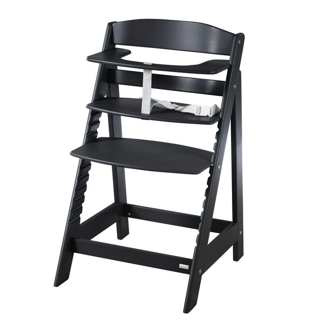 Roba Treppenhochstuhl Sit Up Flex in Schwarz - Bild 1