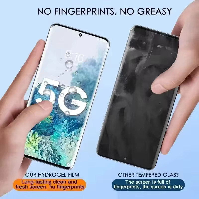 Transparentes Hydrogel Displayschutzfolie für Samsung Galaxy S25 FE S26 Ultra und weitere Modelle wie A56 A16 A57 A27 A37 A55 A26 A36 A35 A17 S24 S23 S22 Ultra - Bild 5