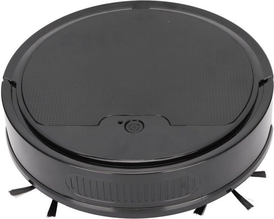 Honor Electronics Roboterstaubsauger Ultradünn in Schwarz mit 1800PA Saugkraft und App-Steuerung für Tierhaare, Teppiche und Hartböden