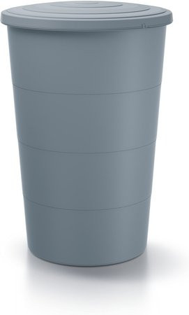 Regentonne Prosperplast Smooth in Grau aus Kunststoff, B: 60,0 cm, H: 87,8 cm - Bild 1