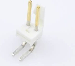 Molex Einbau-Stiftleiste Standard in Weiß mit Goldkontakten, Rastermaß 3.96mm - Bild 1