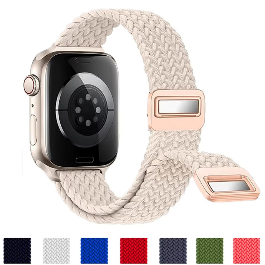 LCAPLE Uhrenarmband, magnetisch geflochten, Textil, Damen - Bild 2