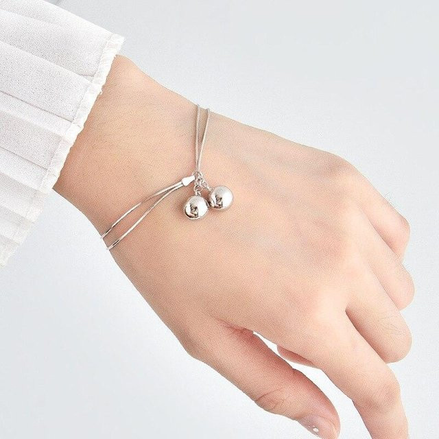 Armband Allbestart, 925 Silber, Glocken Anhänger, Damen - Bild 1