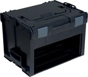 Sortimo LS-BOXX 306 Werkzeugkasten unbestückt, Schwarz, wasserdicht und stapelbar, B/T/H: 44,2 x 32,1 x 35,7 cm - Bild 1