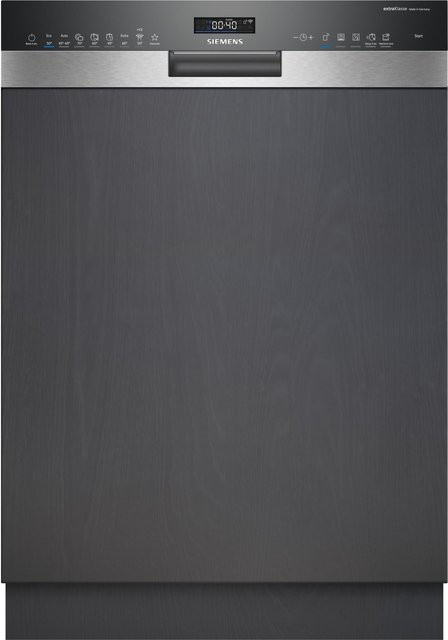 Siemens iQ500 SN55ESM0CE Einbau-Geschirrspüler semi-integriert, Grau, Breite: 60 cm - Bild 1