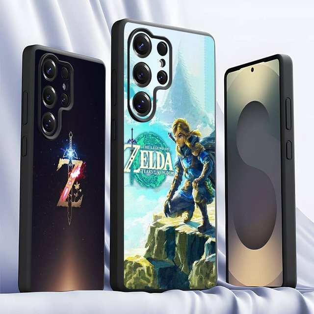 Retro Zelda Handyhülle für Samsung Galaxy S20 S21 S22 S23 S24 FE Plus Ultra in Multicolour aus weichem TPU - Bild 1