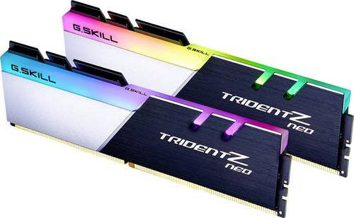 G.Skill Trident Z Neo DDR4 Arbeitsspeicher Kit 32GB Dual-Kit 2 x 16GB 3600MHz Black/Silver/Multicolour - Bild 1