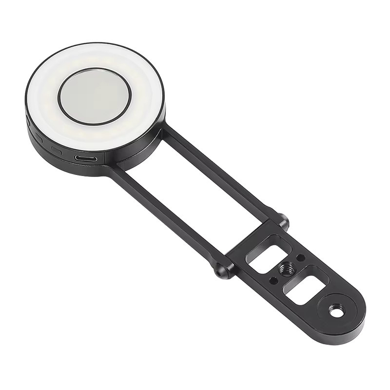 XT-XINTE Faltbarer Selfie Stick und Stativ mit magnetischer Telefonhalterung für iPhone, GoPro, Insta360 und DJI OSMO Pocket 3 in Schwarz - Bild 5
