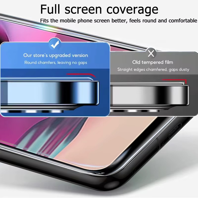 3er-Set Xiaomi Redmi Note 10S Panzerglas Displayschutzfolien, transparent, 9H Härtegrad mit Fingerabdruck-Entsperrfunktion - Bild 2