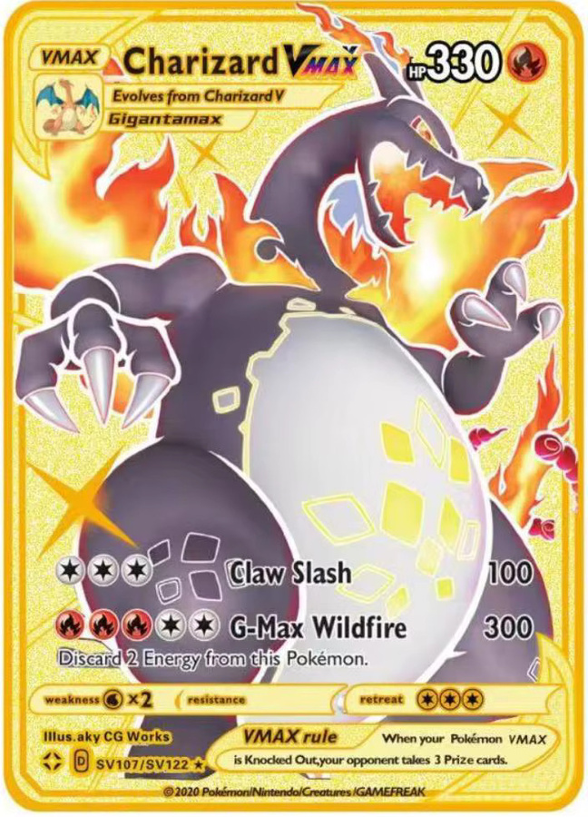 Bandai Pokémon Metallkarte, Englisch, Bunt / Mehrfarbig - Bild 3