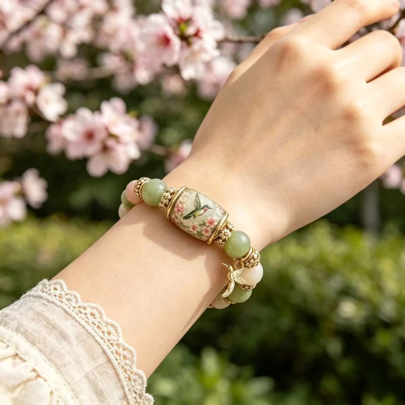 Crystal Spring Garden Perlenarmband, Kristall, Bunt, Unisex - Bild 2