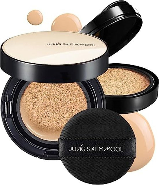 Jung Saem Mool Essential Skin Nuder Long Wear Cushion, SPF 50+, 28g, Medium beige - Bild 1