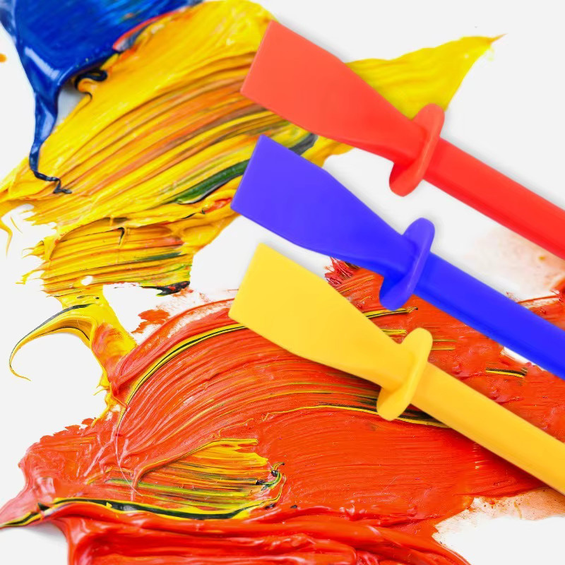 Bunte Klebepinsel Applikatoren aus Kunststoff als DIY-Bastelwerkzeug für Leder und Papier in Mehrfarbig - Bild 2