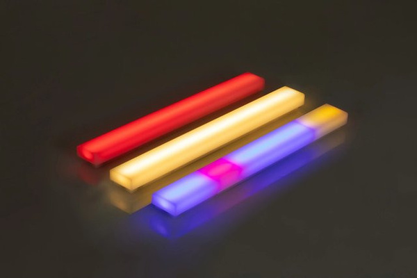 Trio LED-Lichtsystem Lines Erweiterungs-Set 3er Weiß, RGBW, dimmbar und smart steuerbar mit Controller und Netzteil