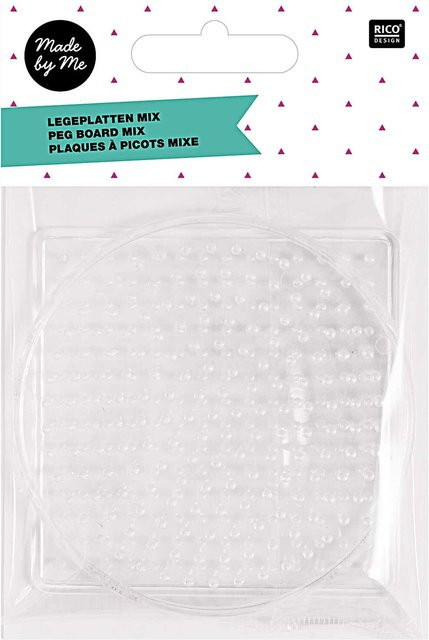 Rico Design Bügelperlen Legeplatten klein 2-teiliges Set - Bild 1