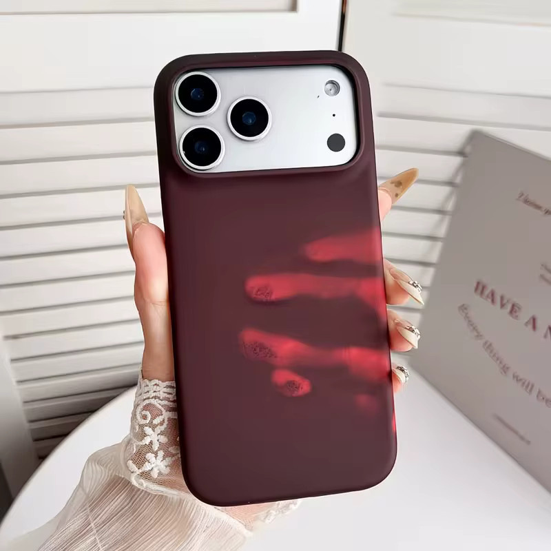 Glänzende thermische Handyhülle aus hartem PC für Xiaomi Mi 15T 14T 13 12 12s 9 10 11 Poco C40 M5 X3 F4 NFC Pro 4G 5G in Multicolour - Bild 2