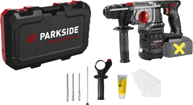 Parkside Performance PKHAP 2034-Li B1 20 V Akku-Kombihammer in Grau, ohne Akku und Ladegerät - Bild 1