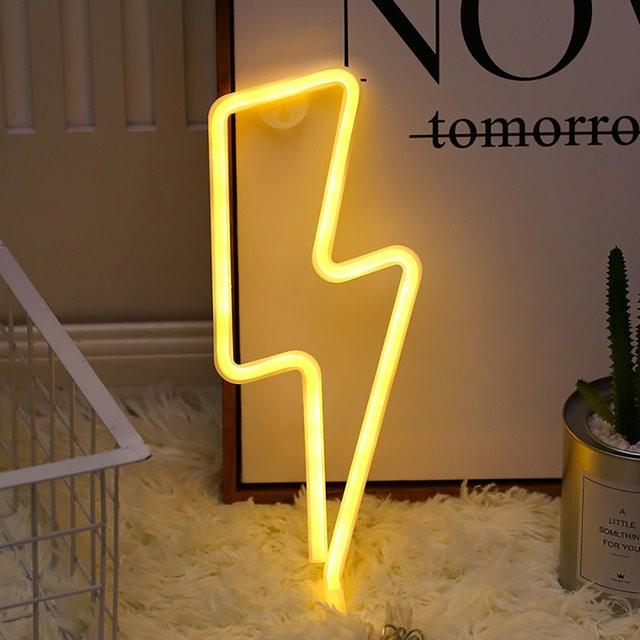 Phantasy Star LED-Neonlicht für Schlafzimmer, Spielzimmer und Partydeko, USB- und batteriebetrieben - Bild 1