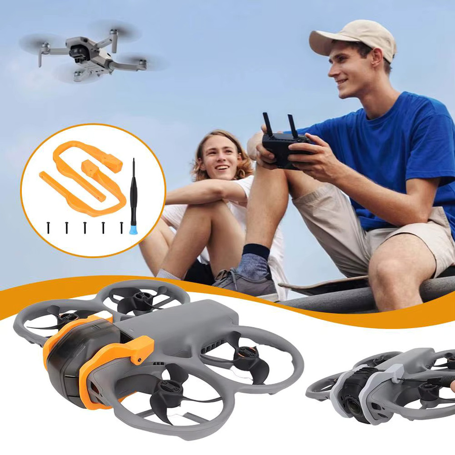 DJI Avata 360 Gimbal-Stoßfänger Objektivschutz in Grau zum Anti-Kollisions- und Kratzschutz - Bild 2