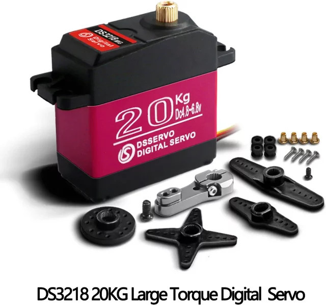 Dsservo DS3218 Digitales Servo, Vollmetallgetriebe, wasserdicht - Bild 1