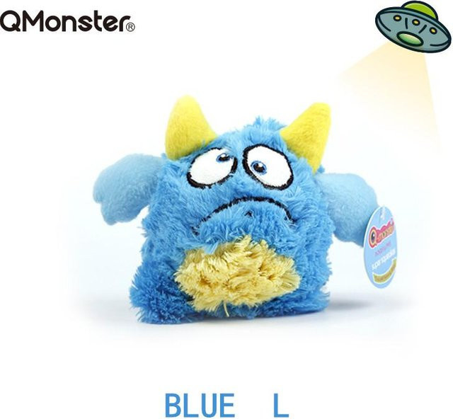 Q-monster Stimmspielzeug für Haustiere, interaktives Hundespielzeug, mit Soundball - Bild 1