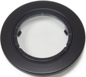 Abdeckring Vision für Einbauleuchten von L&S Deutschland in Schwarz, Durchmesser: 7,0 cm - Bild 1