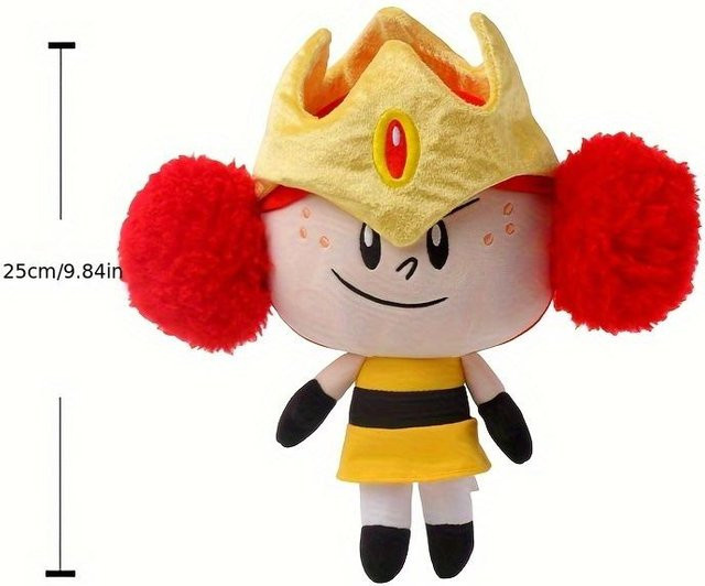 Yiran Health & Beauty Powerpuff Girls Prinzessin Morbucks und Mojo Jojo, Sammler-Plüschtiere, 25 cm, ab 3 Jahren - Bild 1