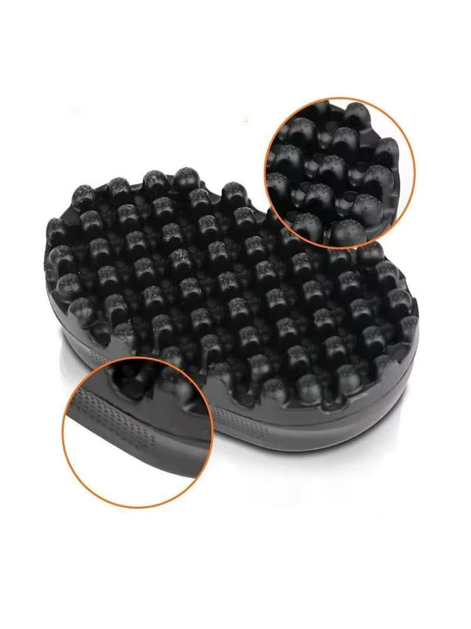 Silikon-Haarbürste für lockiges Haar, Schwarz, Unisex - Bild 7