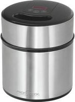 ProfiCook Eismaschine PC-ICM 1140 in Schwarz und Silber mit Timerfunktion und 1,8 l Fassungsvermögen - Bild 1