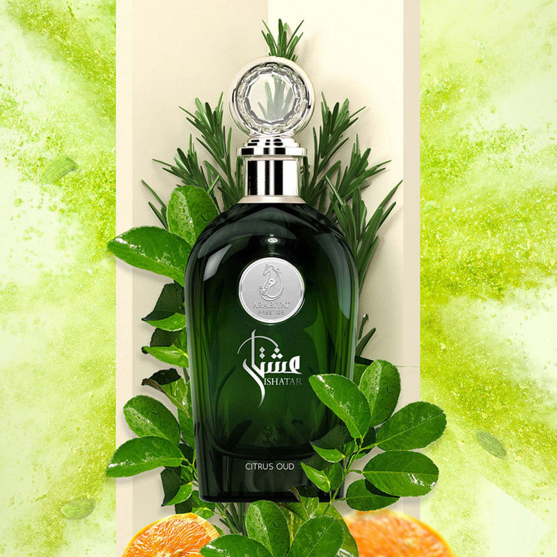 Arabiyat Prestige Ishatar Citrus Oud Eau de Parfum für Damen und Herren 110ml - Bild 4