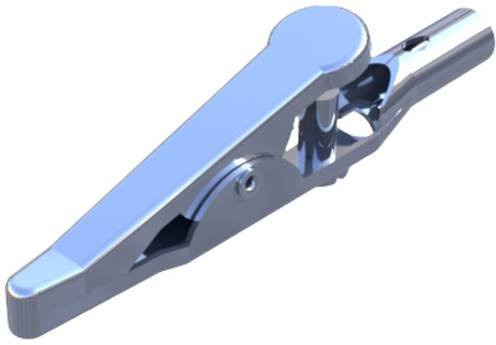 Hirschmann Test & Measurement AGS 20 Abgriffklemme Buchse 4mm aus Edelstahl in Silber - Bild 1