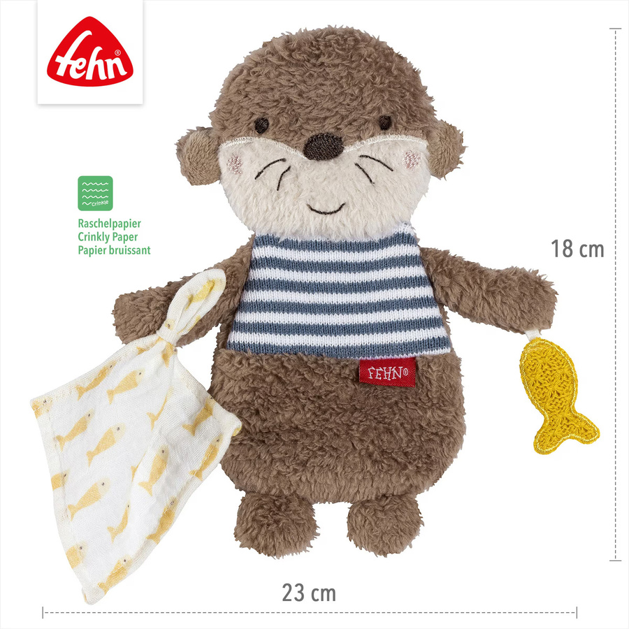 Fehn Knister-Otter Theo, Greifling, ab 0 Jahre - Bild 2