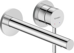 Duravit Circle UP-Waschtisch-Einhebelmischer in Chrom mit 200 mm Ausladung - Bild 1