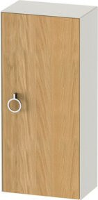 Duravit Halbhochschrank White Tulip in Weiß mit Glastüren, B/T/H: 40 x 24 x 88 cm - Bild 1