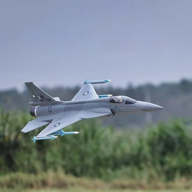 QTMODLE JF-17 Xiaolong RC Kampfjet, ferngesteuertes Flugzeug, 70mm EDF PNP - Bild 4