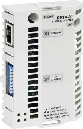 ABB RETA-01 Ethernet-Adaptermodul für LAN in Weiß - Bild 1