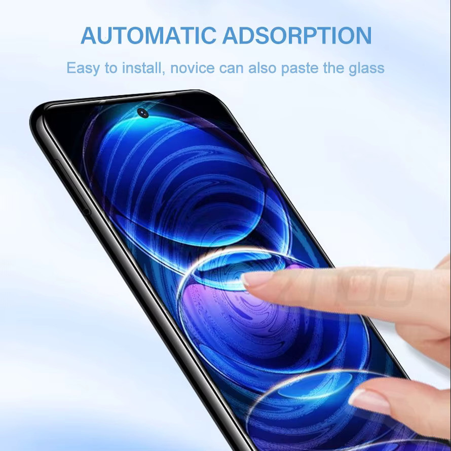3er-Set Displayschutzfolie aus gehärtetem Glas für Xiaomi Redmi Note 13 Pro Plus, Redmi Note 13 4G und Redmi Note 13 5G, transparent - Bild 4