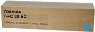 Toshiba Tonerpatrone T-FC30EC Cyan für Laserdrucker mit 33.600 Seiten Reichweite - Bild 1