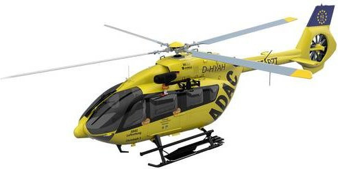 Revell Airbus H145 ADAC/REGA Luftrettung Helikopter Bausatz, 1:32, ab 14 Jahren - Bild 1